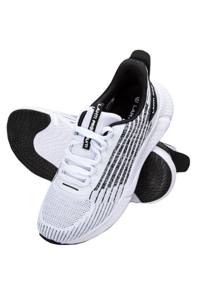 Lahti Pro Pantof usor tip plasa tesuta cu talpa spuma / alb - 45