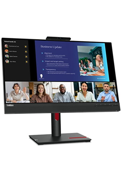LENOVO ThinkVision T24v-30 23.8 " FHD HDMI/DP/VGA/HUB/CAM Negru