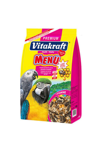 Vitakraft NOVAPAZR MENU PAPAĞAN YEMI 1000 GR X (173000) 1 ADET