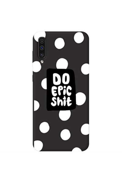 Other Samsung A70 Do Epic Shit Black Colored Silicone TPU Θήκη
