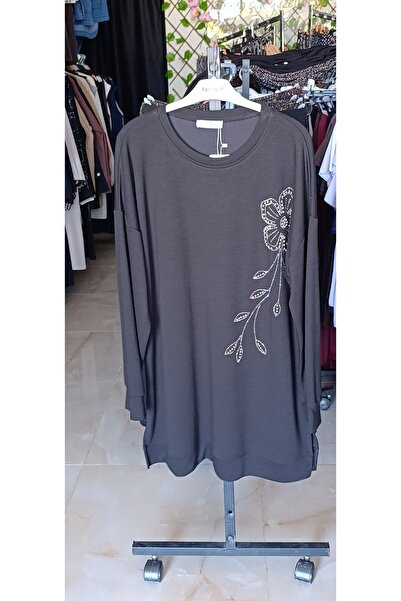 Newstil Çiçek Taş tedayli oysho kumaş tunik