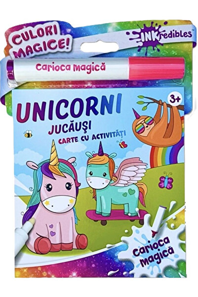 Editura Flamingo GD Unicorni Jucausi. Magia Carioca. Caiet de activități, Edi...