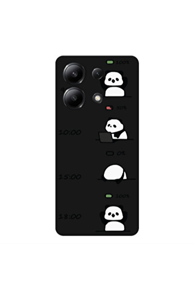 Other Xiaomi Redmi Note 13 4G My situation at work Black Colored Silicone TPU...