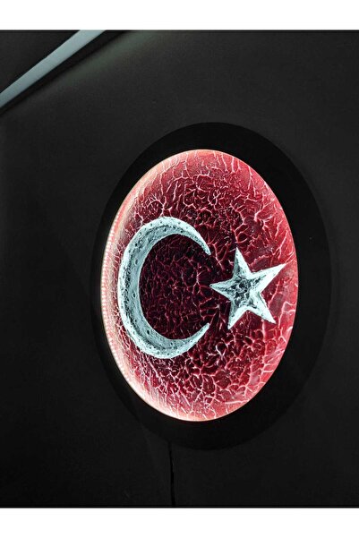 Ay Yıldız Led Işıklı Tablo