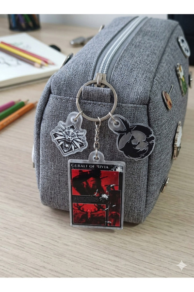 OWLBAG COMPANY OWL BAG Witcher - akrilna torbica sa privjeskom i ukrasom sa u...