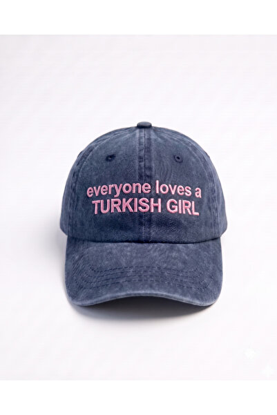 Tresore "Everyone Loves a Turkish Girl" Embroidered Hat / Turkish Girl Baseba...
