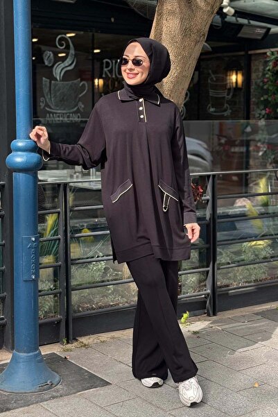 Invee Pamuk Pantolon 7205A Siyah