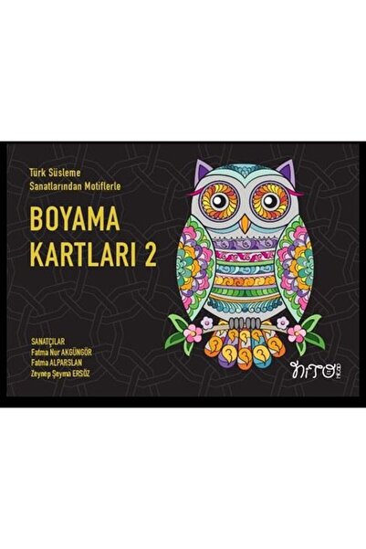 Nito Kitap Türk Süsleme Sanatlarından Motiflerle Boyama Kartları 2