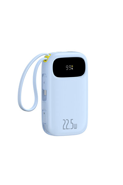 Baseus EnerFill FC31 20000mAh 22.5W Power Bank cu cabluri USB-C și Lightning,...