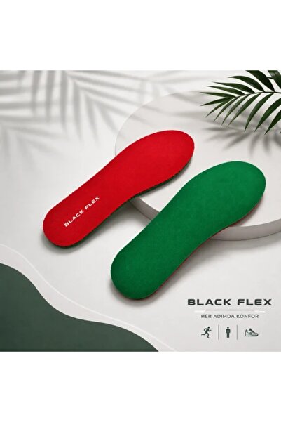 Black Flex SPONGE MEMORY FOAM KIRMIZI ERKEK İÇ TABANLIK