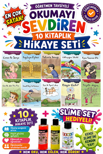 Ata Yayıncılık 1. Sınıf Öğretmen Tavsiyeli Okumayı Sevdiren 16 Sayfa 10 Kitap...