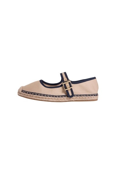 Tommy Hilfiger Kadın Buckle Mary Jane Espadrille Ayakkabı FW0FW09239DW6