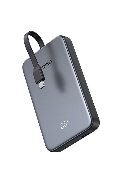 Ugreen 10000mAh 20W Baterie externă magnetică USB-C, Gri
