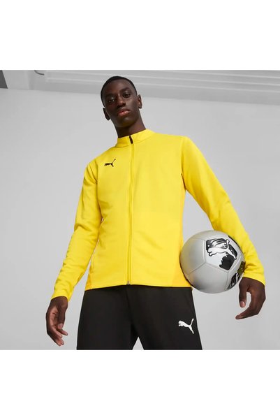Puma سترة تدريب teamGOAL صفراء للرجال