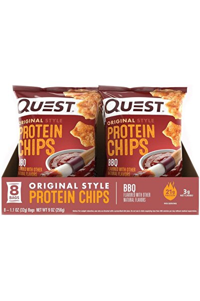 Quest Nutrition Bbq protein Chips, Low Carb, Gluten Free, Potato Free, Baked,...