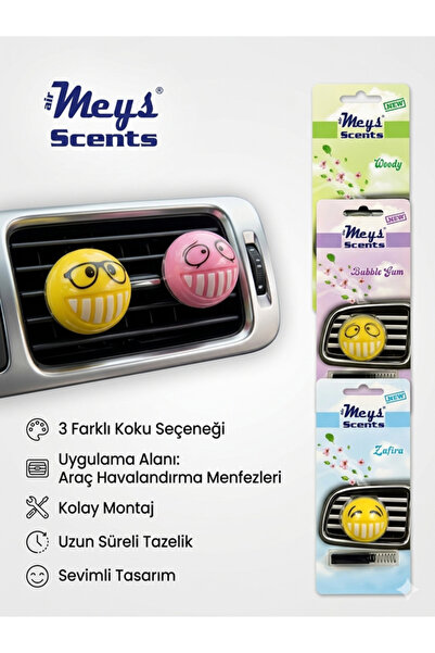 OTO SÜSLEN İSTANBUL Meys Scents Bubble Gum Koku