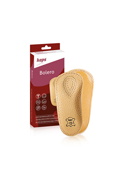 kaps Set 2 branturi ortopedice 2/3 Kaps, Latex/Piele naturala, Bej, 43