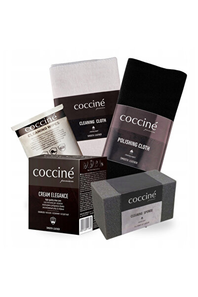 Coccine Kit de renovare si curatare a incaltamintei din piele, Coccine, 5 in ...