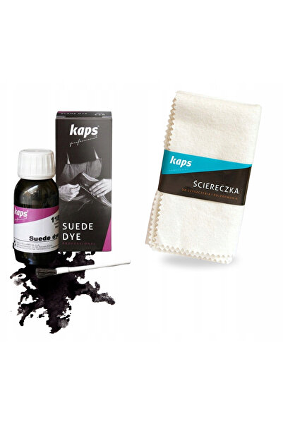 kaps Kit de ingrijire a incaltamintei, Kaps, Vopsea Suede si Nubuck 50 ml nea...
