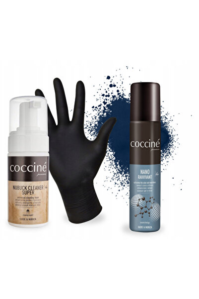 Coccine Set de ingrijire a incaltamintei, Coccine, Ravvivant si spuma nubuc, ...
