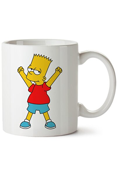 ET ERTAPASSAGE original creative designs Simpsons Printed Porcelain Mug, Mach...
