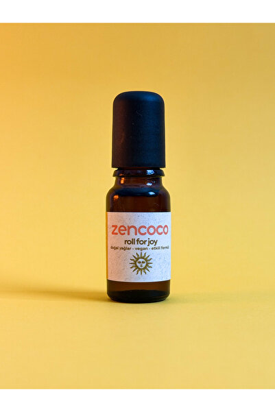 ZenCoco Roll for Joy: Canlılık, Enerji ve Neşe için Aromatik Roll - Doğal ve ...