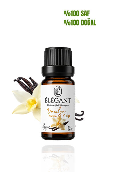 Vanilya Yağı 5 ml - %100 Saf Ve Doğal - Aromaterapi, Uçucu Bitkisel Yağ