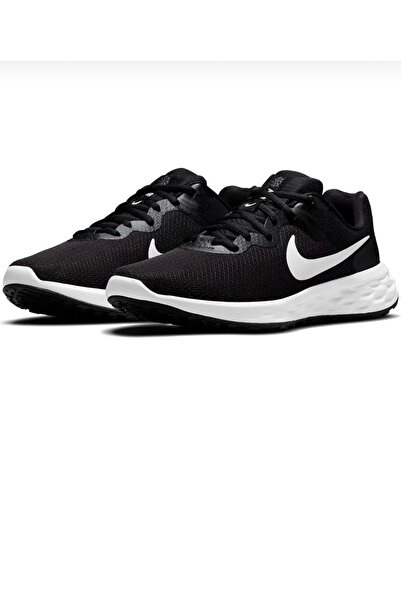 Nike Revolution 6 Nn Unisex Παπούτσια για τρέξιμο και περπάτημα - Μαύρα