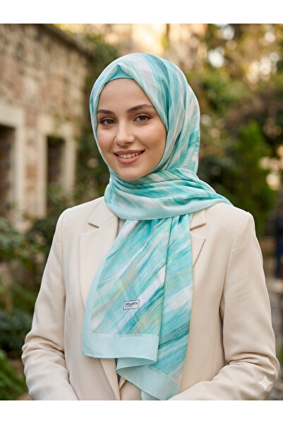 REMOMODA French Silk Shawl Tie-Dye Pattern, High Quality, Supple and Soft