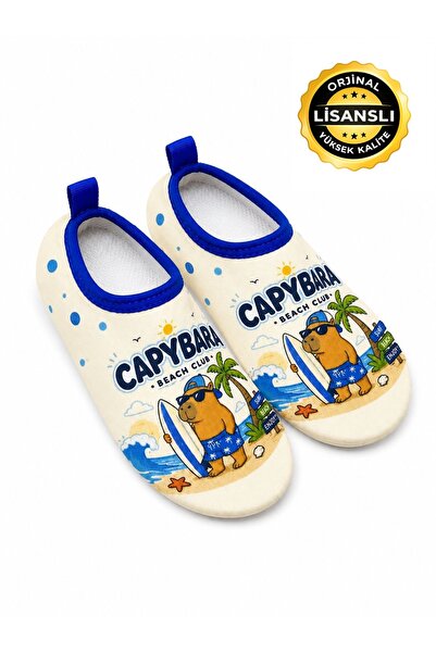 capybara Licensed Children's Sea Shoes, Non-Slip Sole Pool and Sea Shoes