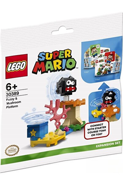LEGO 30389 Super Mario Polybag Set with Platform and Mushroom