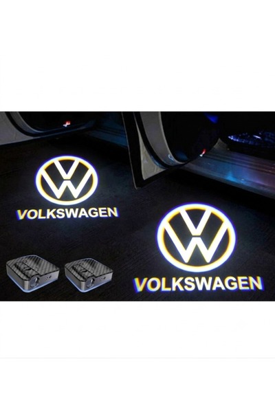 Sm Motors Kapı Altı Logo VOLKSWAGEN Yeni Amblem Led Projektör
