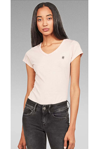 G-STAR RAW تي شيرت نسائي من Eyben Slim V T NY Jersey D 04434-2757-7176
