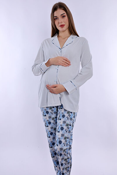 ByLohusa Maternity Pajama Set Suitable for Pre- and Postpartum Use Effortt - ...