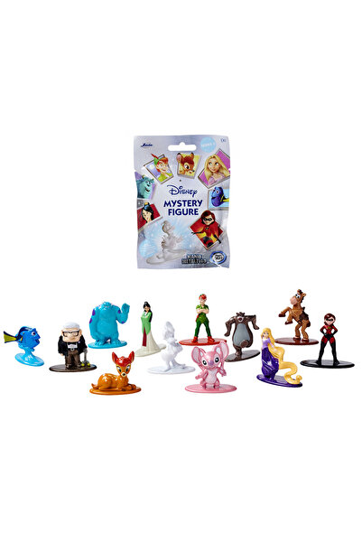 Jada Toys Set de 12 figurine Disney nano surpriză, 3 ani+