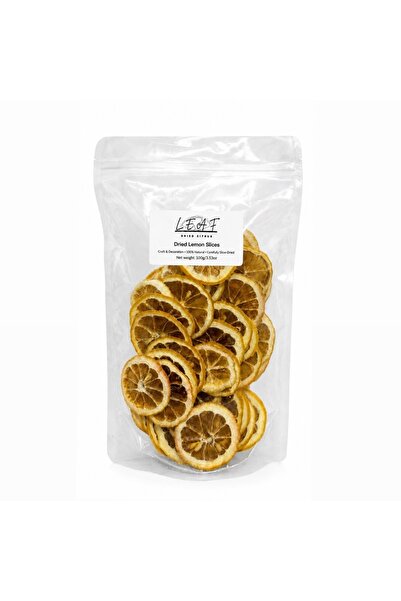 LEAF DRIED CITRUS Lămâi Deshidratate 100g, Felii de Lămâie Uscate Naturale – ...