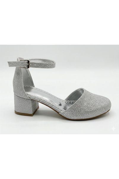 SOFT BEBE Young Girl's Ankle-Strap Evening Dress High-Heeled Shoes