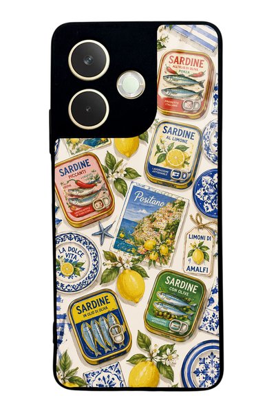Spoyi Oppo A5 Pro Amalfi Sardines Design Glossy Phone Case