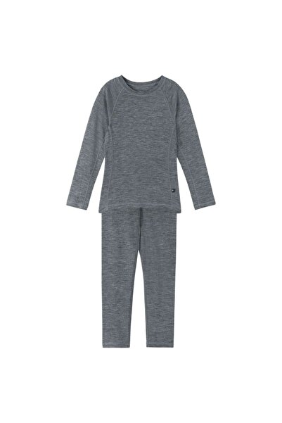 Reima Set cămașă și pantaloni pentru copii Kinsei-Gri-140 cm