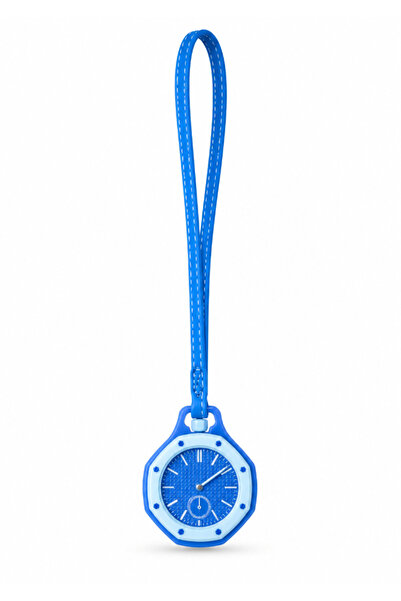 DAT 1pc Octagonal Pendant Lanyard Watch, Trendy Unisex Quartz Hanging Neck Wa...