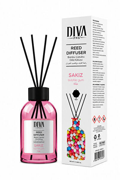 DİVA GUMĂ DE MESTECAT odorizant cu bețișoare 100ml