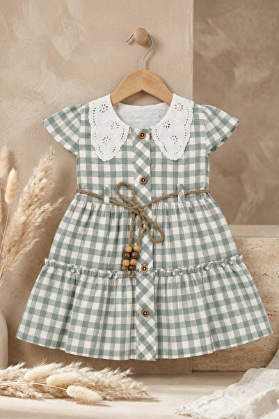 Minory Kids - Plaid Girl's Dress