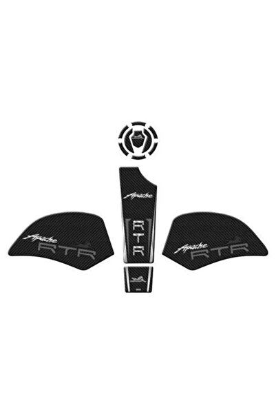gogo premium TVS Apache RTR 200 2022 - 2025 Uyumlu Tank Pad Set 004