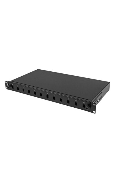 Lanberg Panou de patch-uri pentru rack 1U de 19 inch, 12x SC Simplex / 12x LC...
