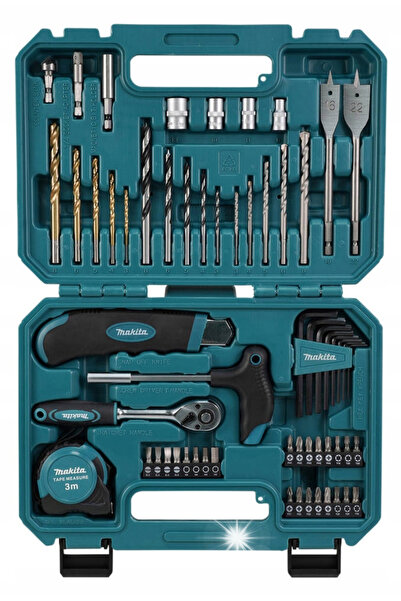 MAKİTAMİ SET DE BROȘE ȘI BITURI ÎN CUTIE 60 DE BUCĂȚI - E-15095 MAKITA