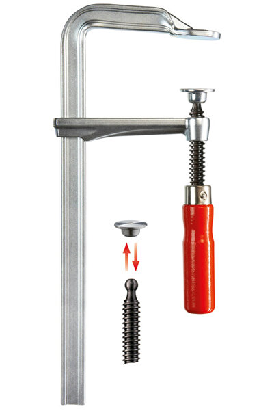 Bessey Clemă cu șurub din oțel pentru instalații sanitare 250/120MM GZ25