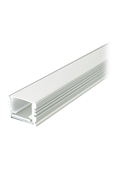 V-TAC Profil LED din aluminiu argintiu 2m 17x14 mm