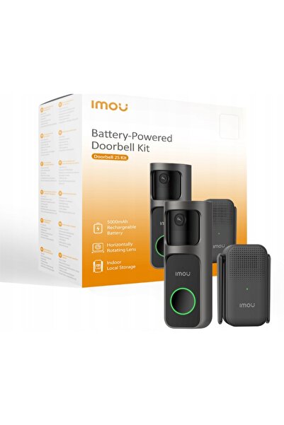Imou Kit 2S interfon video 3MPx sonerie wireless