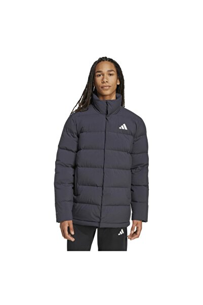 adidas Geacă de puf pentru bărbați Helionic Climawarm, lungime medie, XL