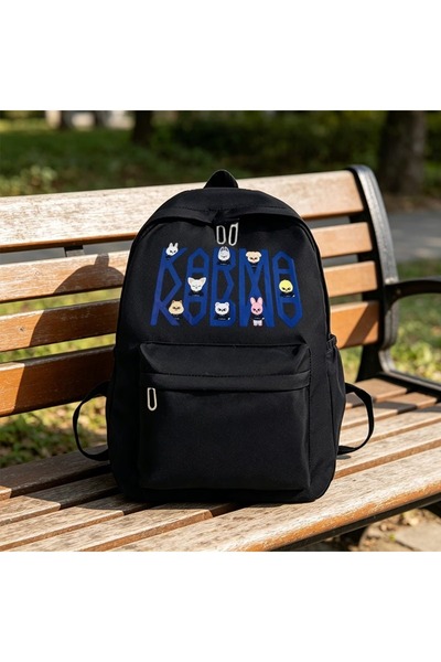 Toum Stray Kids Skz Mixed Print School, Classroom, Course Backpack
